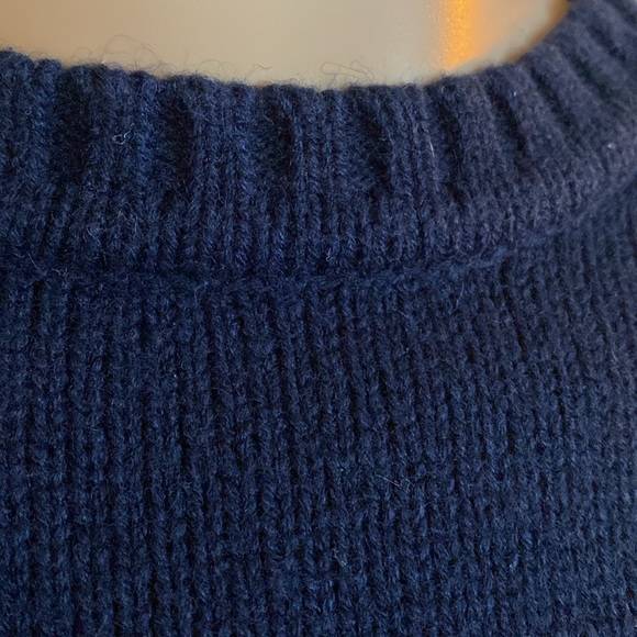 Zara - Navy Knit sweater Sz Small - Picture 4 of 11